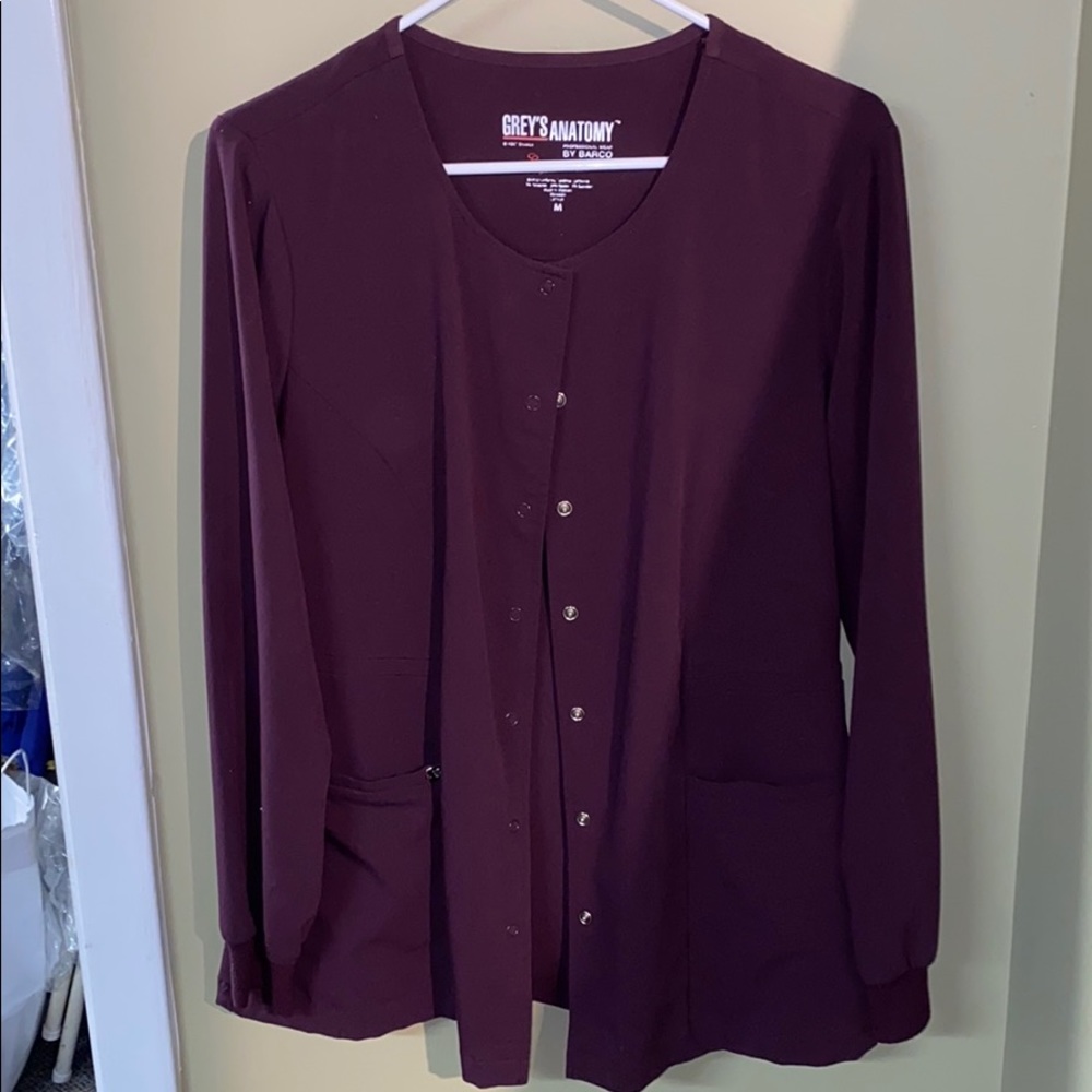 Greys Anatomy by Barco Scrub Sweater. Medium